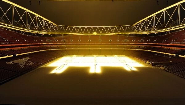 Winter's Battle at Emirates: Arsenal vs. Blackburn Rovers Amidst a Snow-Covered Stadium