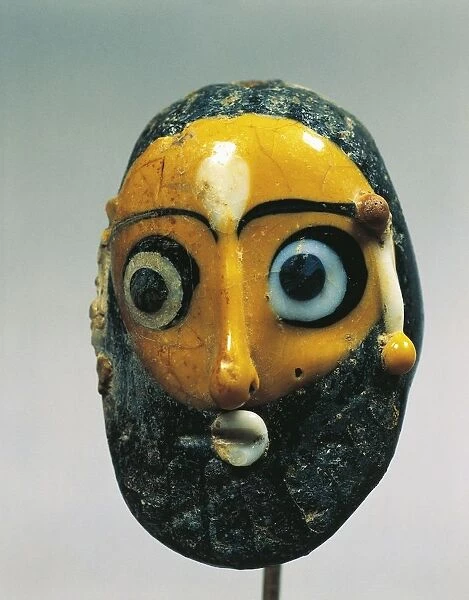 Tunisia, Carthage, Glass paste mask