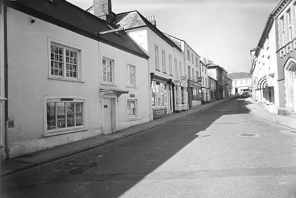 Fore Street, Lostwithiel, Cornwall. 1966