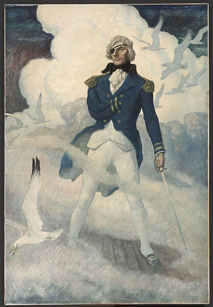 The Admirals Ghost, c. 1939 (oil on Renaissance panel)
