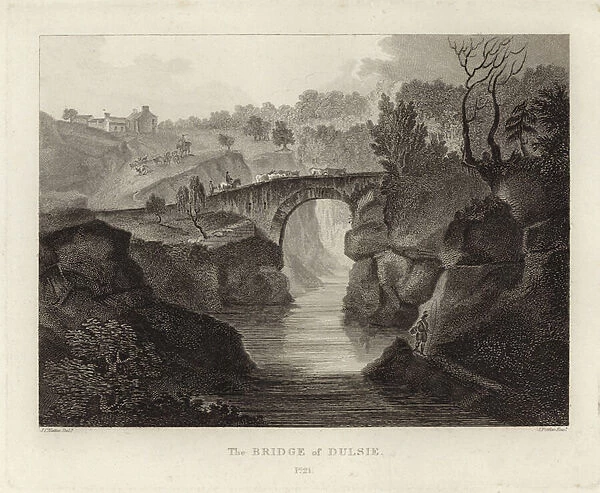 The Bridge of Dulsie (engraving)
