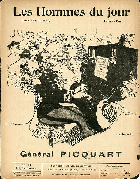 Cover of 'Les Hommes du jour', number 4, 1908