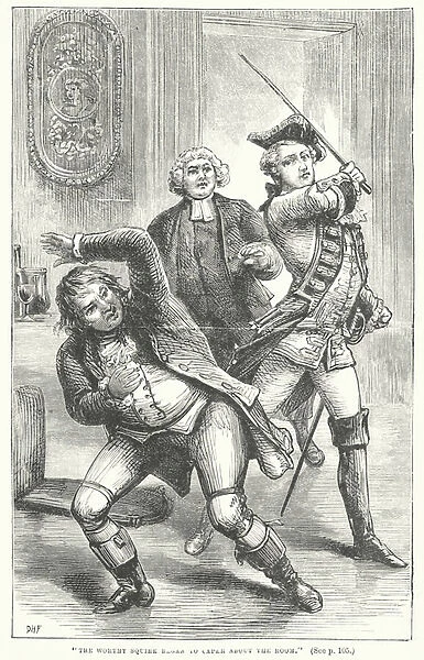 Illustration for Tom Jones by Henry Fielding (engraving)