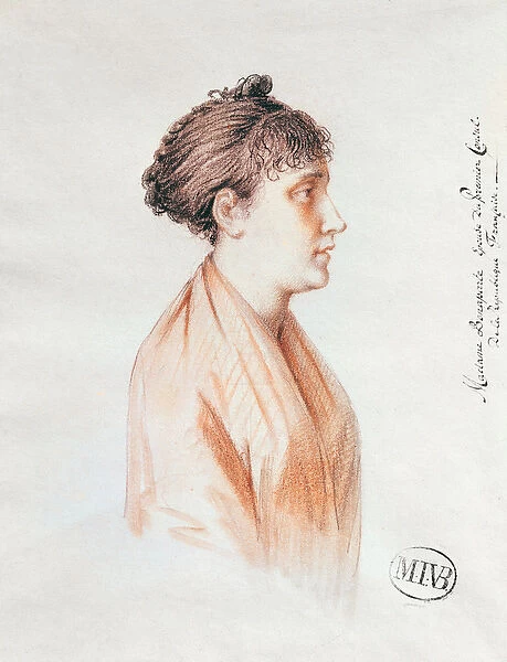 Madame Bonaparte (1763-1814), study for Entry of Bonaparte, First Consul, into