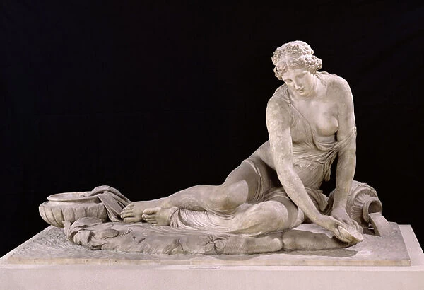 Nymph with a Shell, 1683-85 (marble)