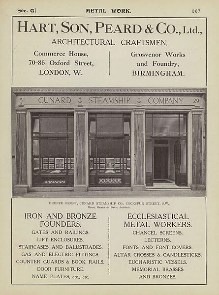 Page from The Architects Compendium (litho)
