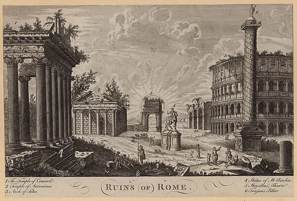 Ruins of Rome (engraving)