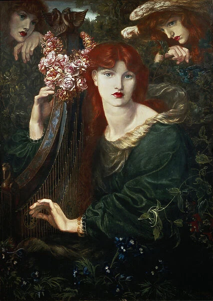 'The Ghirlandata', painting by Dante Gabriel Rossetti, 1873