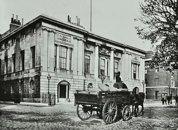 Trinity House, Trinity Square, City of London, 1890 (b  /  w photo)