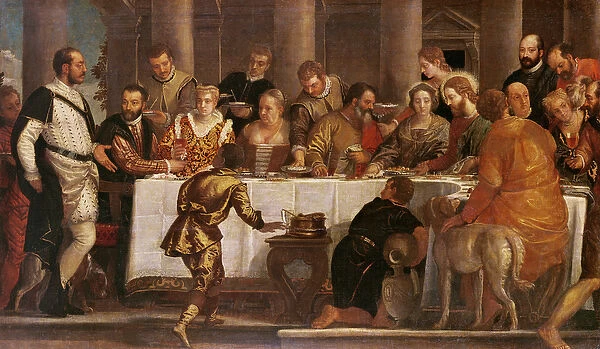 The Wedding Feast at Cana (oil on canvas)