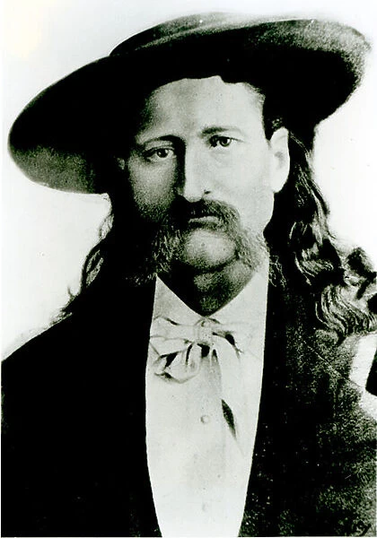 Wild Bill Hickok (b  /  w photo)