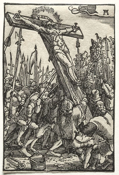Fall Redemption Man Raising Cross 1515 Albrecht Altdorfer