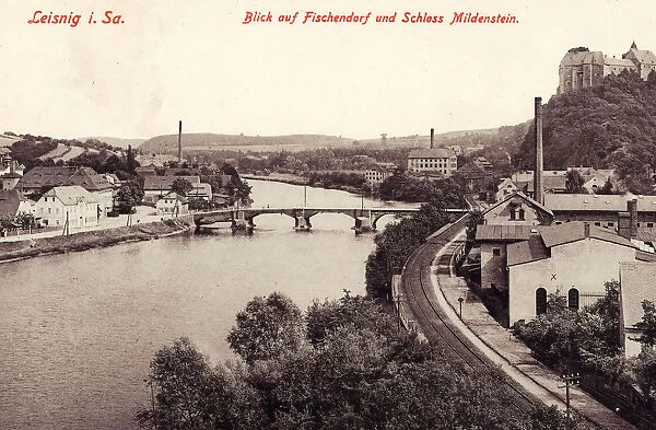 Fischendorfer Brücke Leisnig Freiberger Mulde