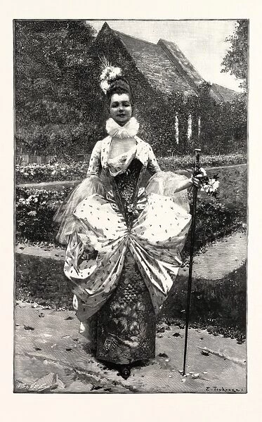 Petite Marquise, Au Xviie. Siecle, Costume Watteau