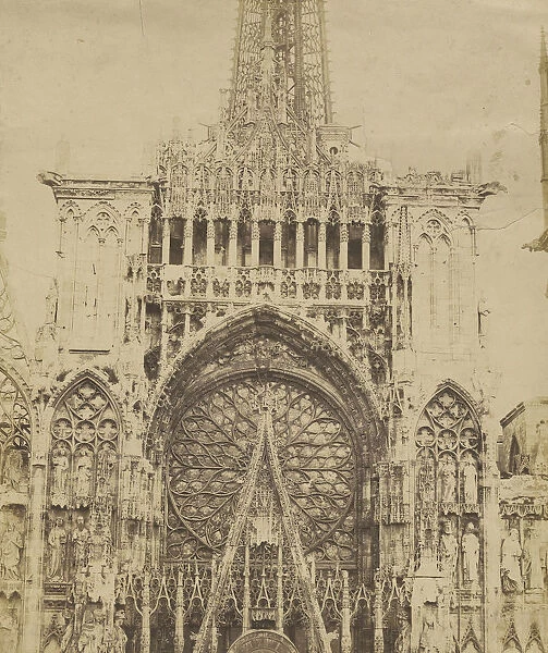 Rouen Cathedral Auguste-Rosalie Bisson French