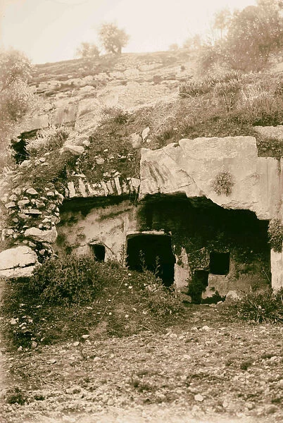 Valleys Jehoshaphat Hinnom rock-hewn tomb Akeldama