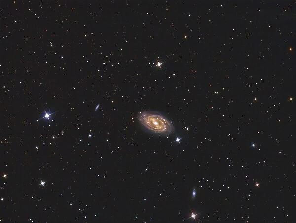 Messier 109, a barred spiral galaxy in the constellation Ursa Major