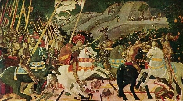 The Battle of San Romano, c1438, (1909). Artist: Paolo Uccello