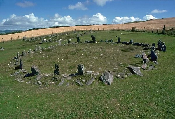 Braiid settlement site on the Isle of Man