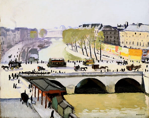 The Bridge at St Michael, 1910. Artist: Albert Marquet