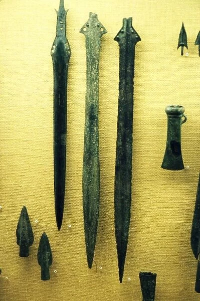 Celtic Bronze Iron Age Sword-Blades from Rive Seine at Paris, c800BC