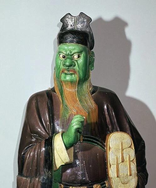 Chinese statuette of a judge of Hell