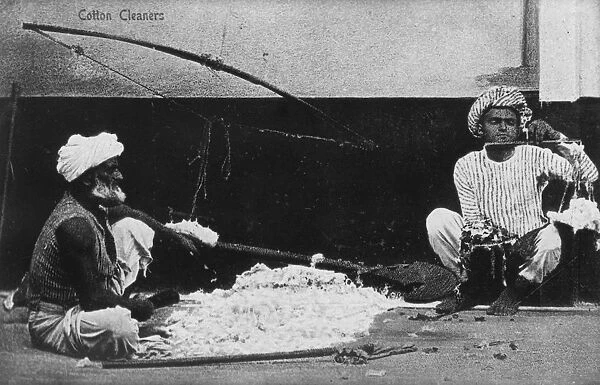 Cotton cleaners, India, 20th century