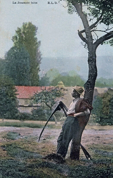 The Days End, c1900