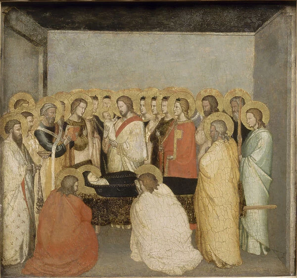 The Death of the Virgin, ca 1335. Artist: Maso di Banco (?-1348)