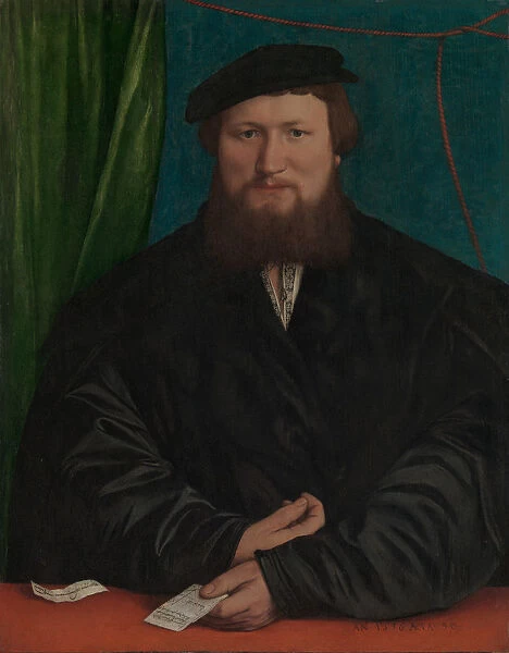 Derick Berck of Cologne, 1536. Creator: Hans Holbein the Younger
