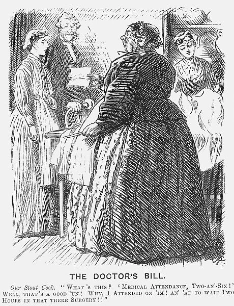 The Doctors Bill, 1869. Artist: Charles Samuel Keene