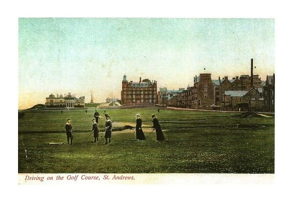 Driving on the Golf Course, St. Andrews