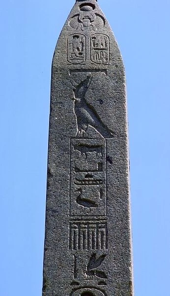 Detail of Egyptian obelisk