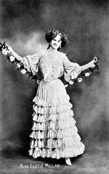 Gertie Millar (1879-1952), English actress, 1906