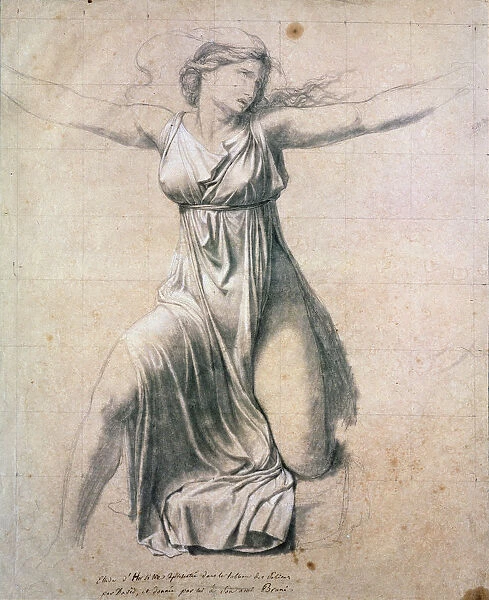 Hersilia, 1795-1798. Artist: Jacques Louis David