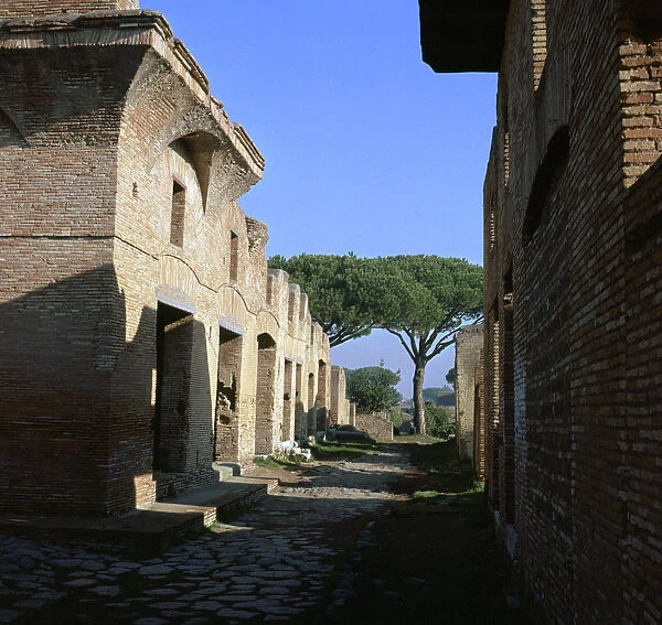 The House of Diana in the Roman port of Ostia, 2nd century