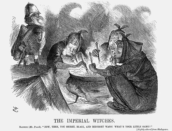 The Imperial Witches, 1872. Artist: Joseph Swain