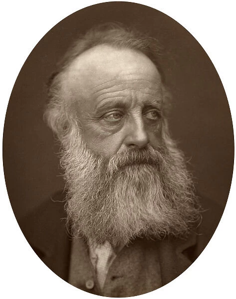 James Clarke Hook, Royal Academician, 1880. Artist: Lock & Whitfield