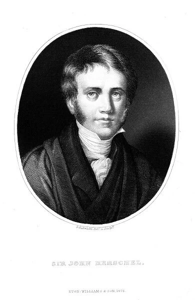 John Frederick Herschel (1792-1871), English astronomer and scientist, as a young man