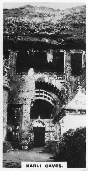 Karli Caves, India, c1925