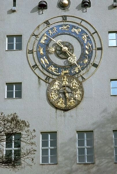 Munich Astrological Cloc, 1950s