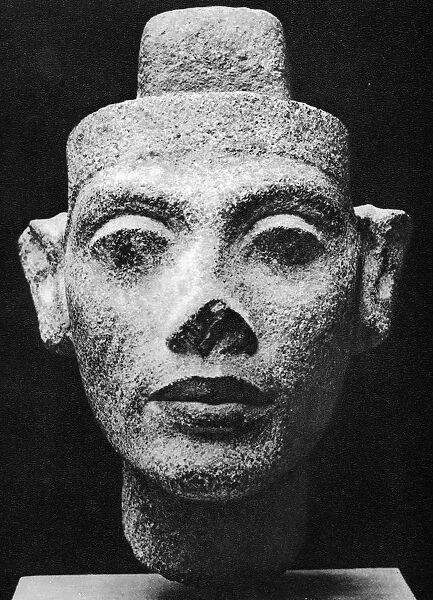Nefertiti, queen and wife of the Pharaoh Akhenaten, Ancient Egyptian, 14th century BC
