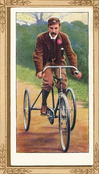 A Notable Tricyclist - F. T. Bidlake, 1939