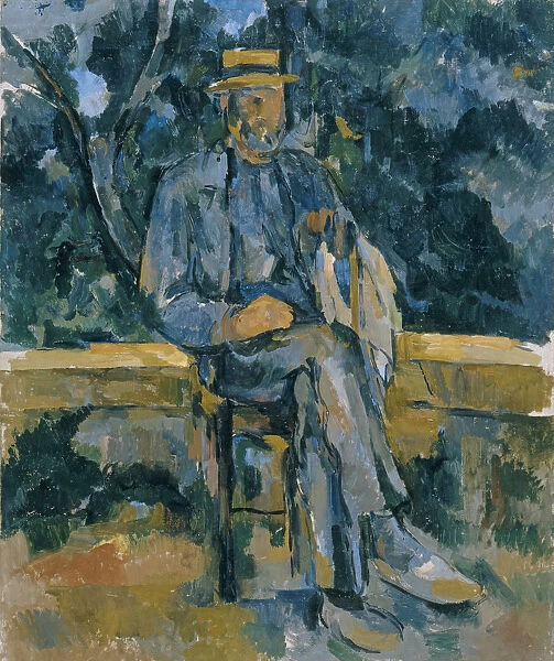 Portrait of Peasant, 1905-1906. Artist: Cezanne, Paul (1839-1906)
