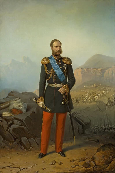 Portrait of Prince Alexander Ivanovich Baryatinsky (1815-1879), 1860s-1870s