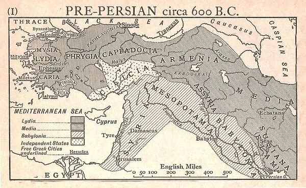 Pre-Persian, circa 600 B. C. c1915. Creator: Emery Walker Ltd