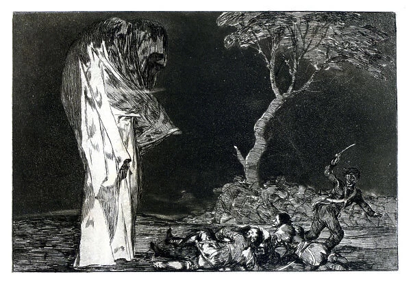 Riddle of Fear, 1819-1823. Artist: Francisco Goya