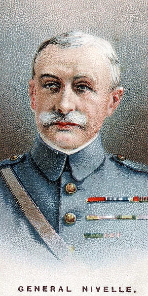 Robert Nivelle, French general, 1917