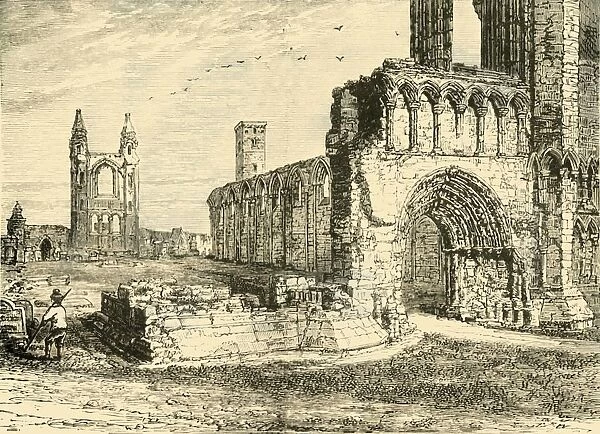Ruins of the Cathedral, St. Andrews, 1890. Creator: Unknown