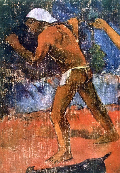Scene from Tahitian Life (detail), 1896. Artist: Paul Gauguin